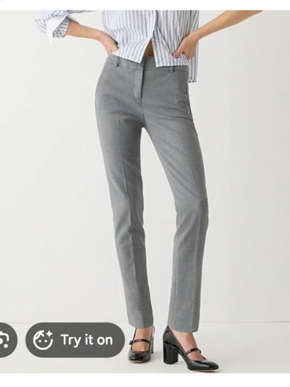 JCrew Gray Women's Cameron Dress Pants